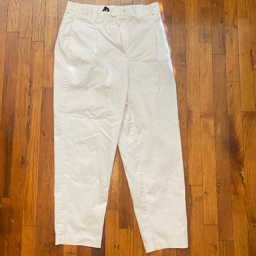 ASOS white ballon leg pants